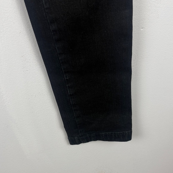 Yoga Jeans Casual Canadian Made Denim Black Skinny Jeans Size 28 - Picture 7 of 13